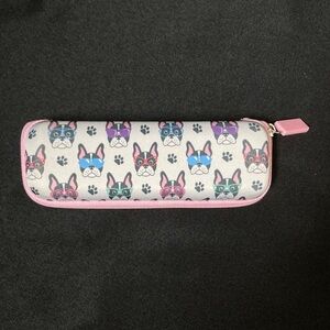 NWOT Frenchie Bulldog Little Girl’s Glasses Case